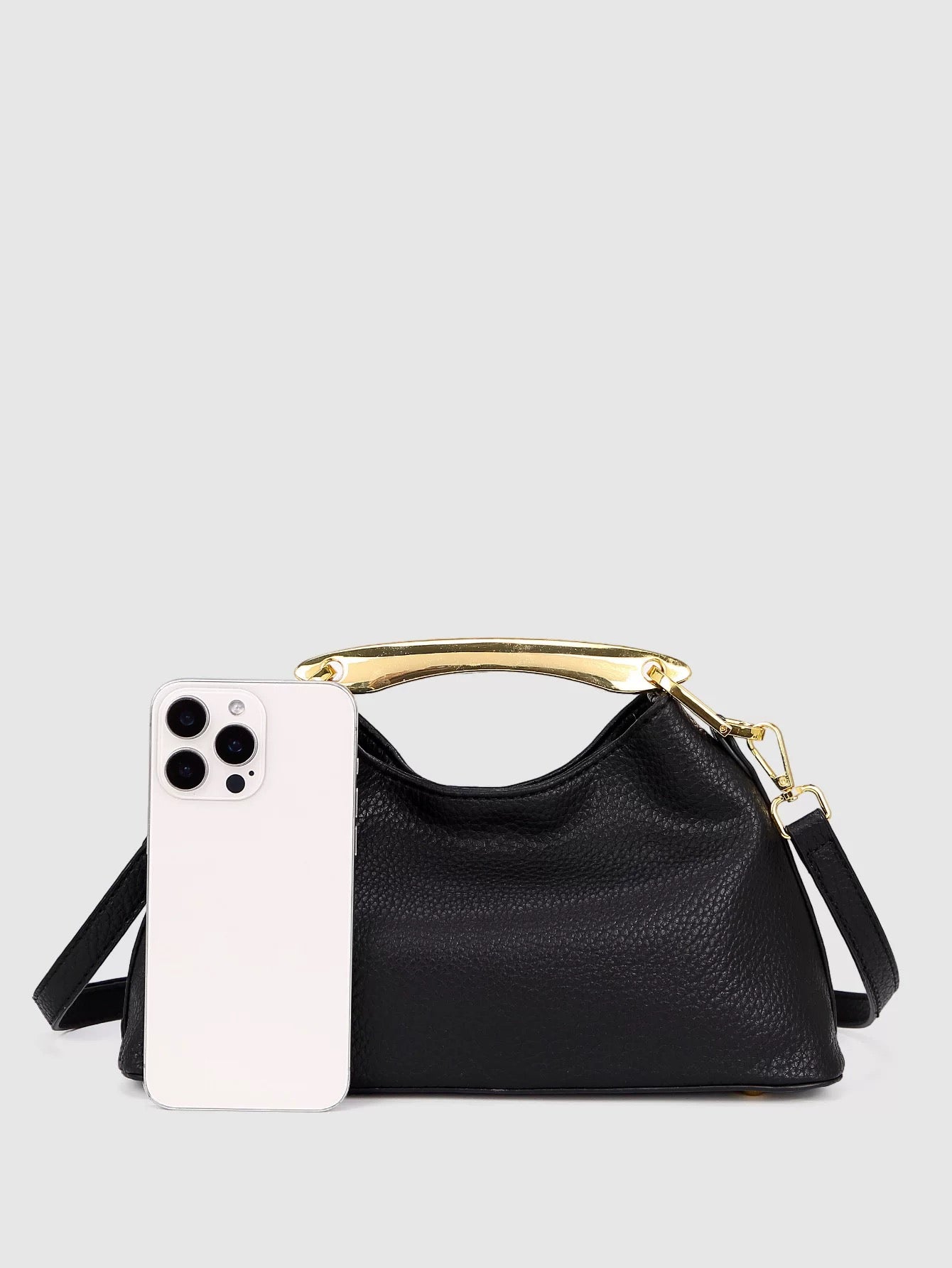 The Aurelia Luxe Leather Bag (rectangular shape)