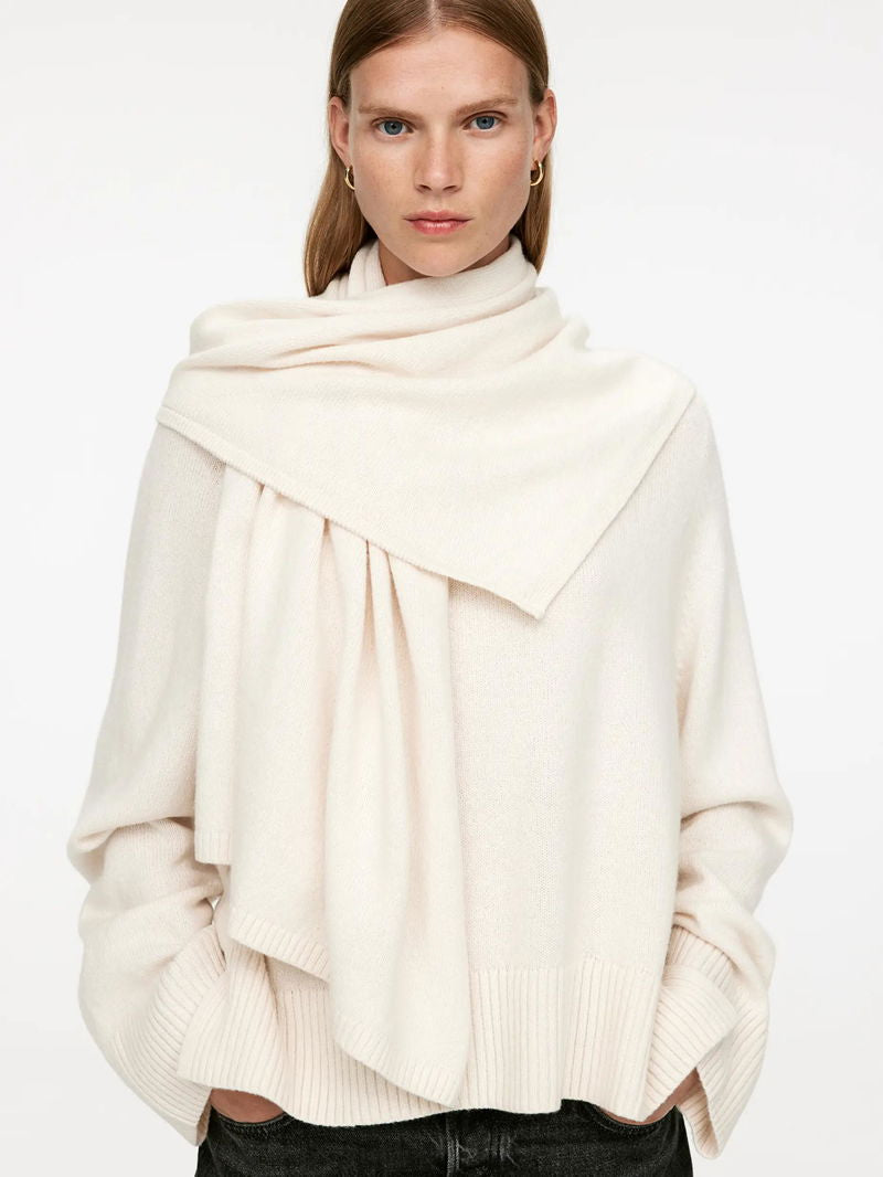 Wool Scarf Jumper