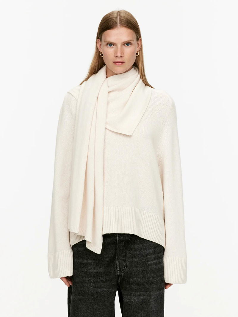 Wool Scarf Jumper