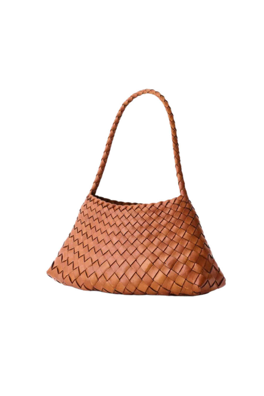 Tan Leather Shoulder Bag