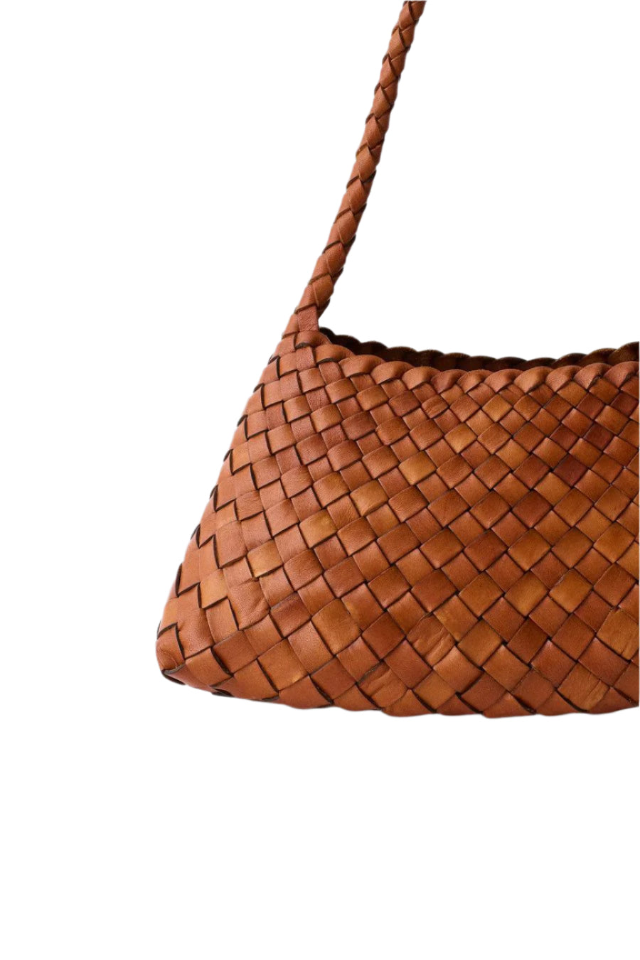 Tan Leather Shoulder Bag