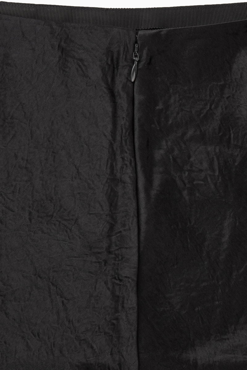 Cos Crinkled-Satin Maxi Skirt