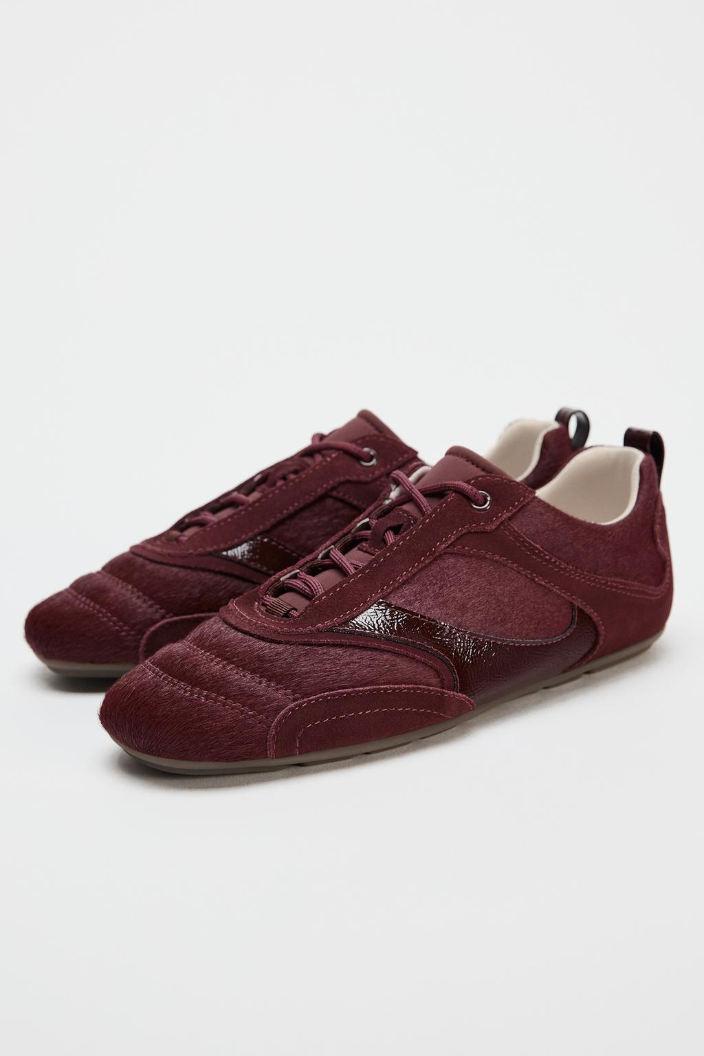 Sneakers in Burgundy (Immediate)