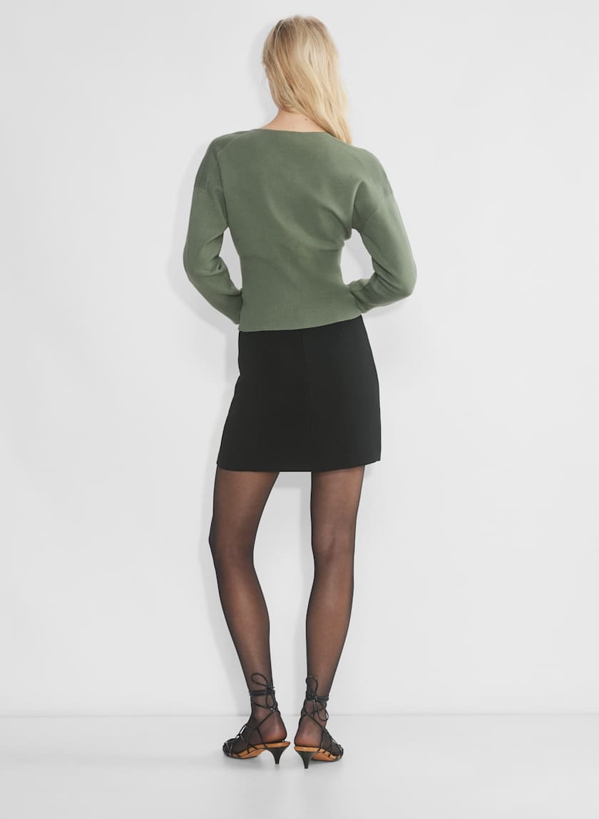 Aritzia Cardigan (Khaki)