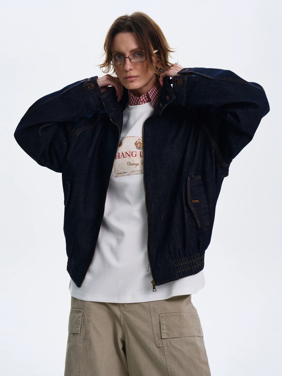 The Denim Bomber Jacket