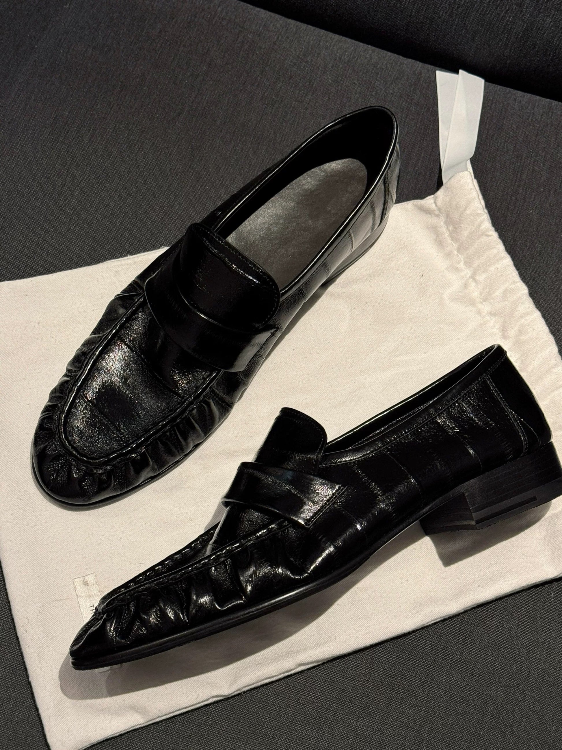 Patent Leather Loafers