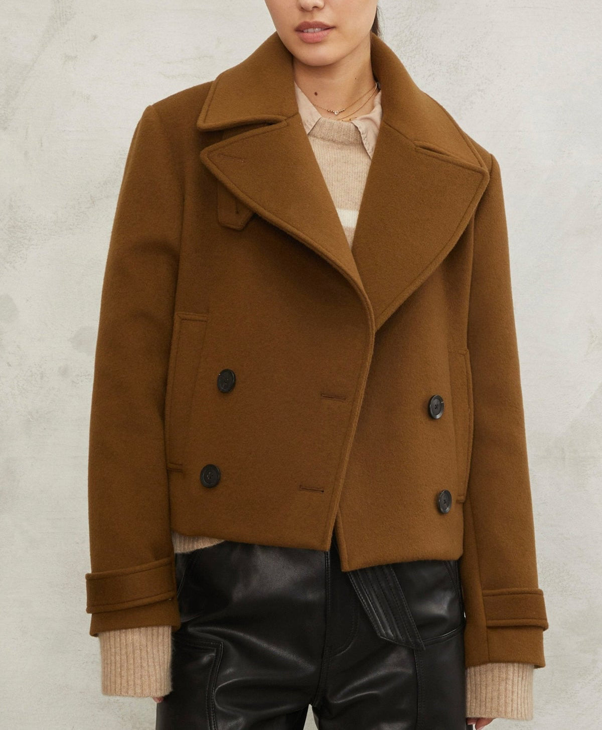 Cropped Cashmere\Wool Jackets