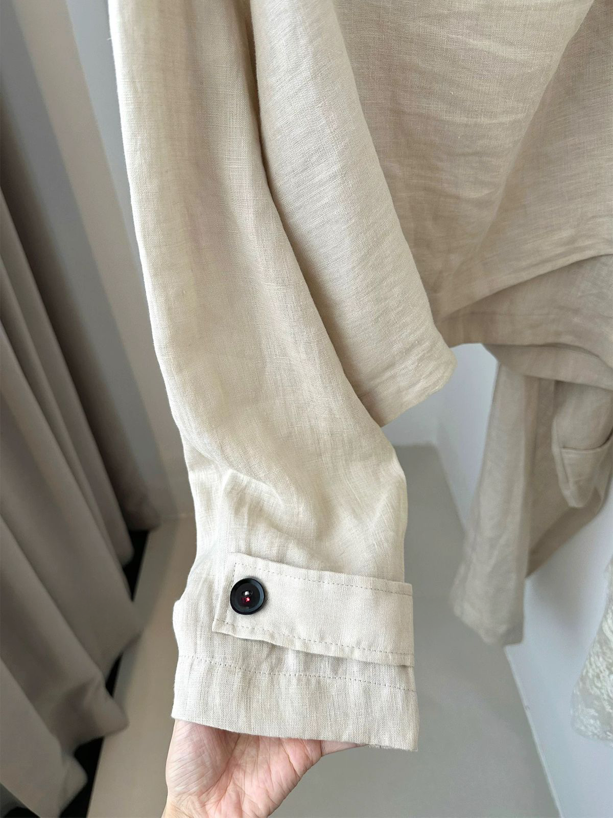 Linen Wrap Jacket