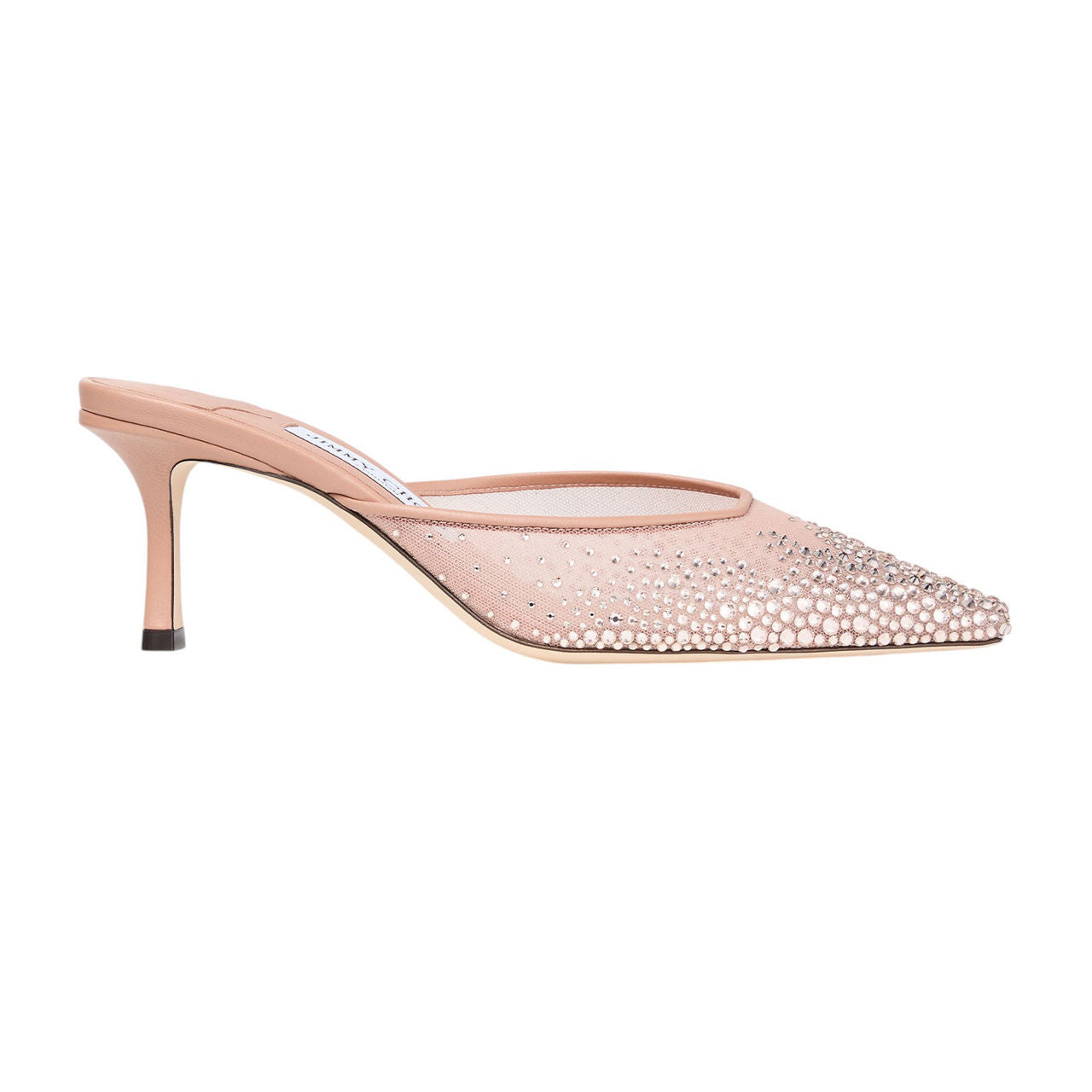 Pink Studded Mules