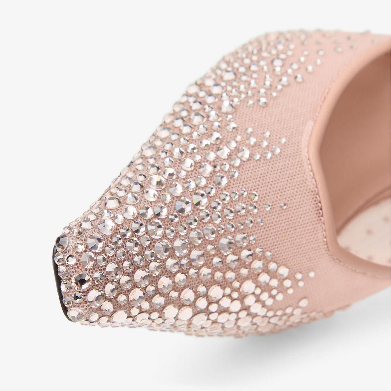 Pink Studded Mules