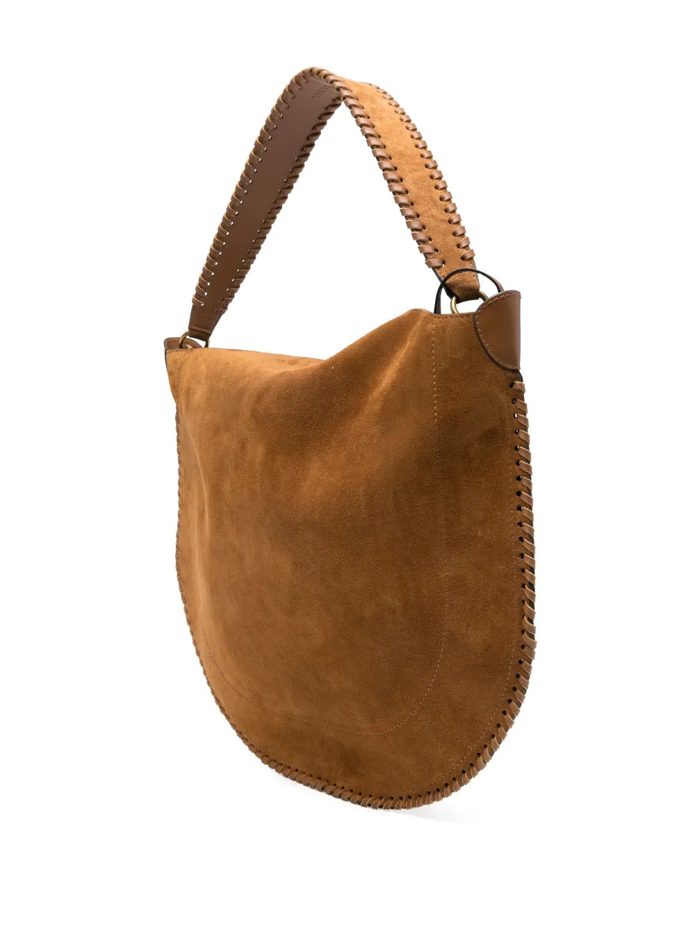 Calf Suede Shoulder Bag