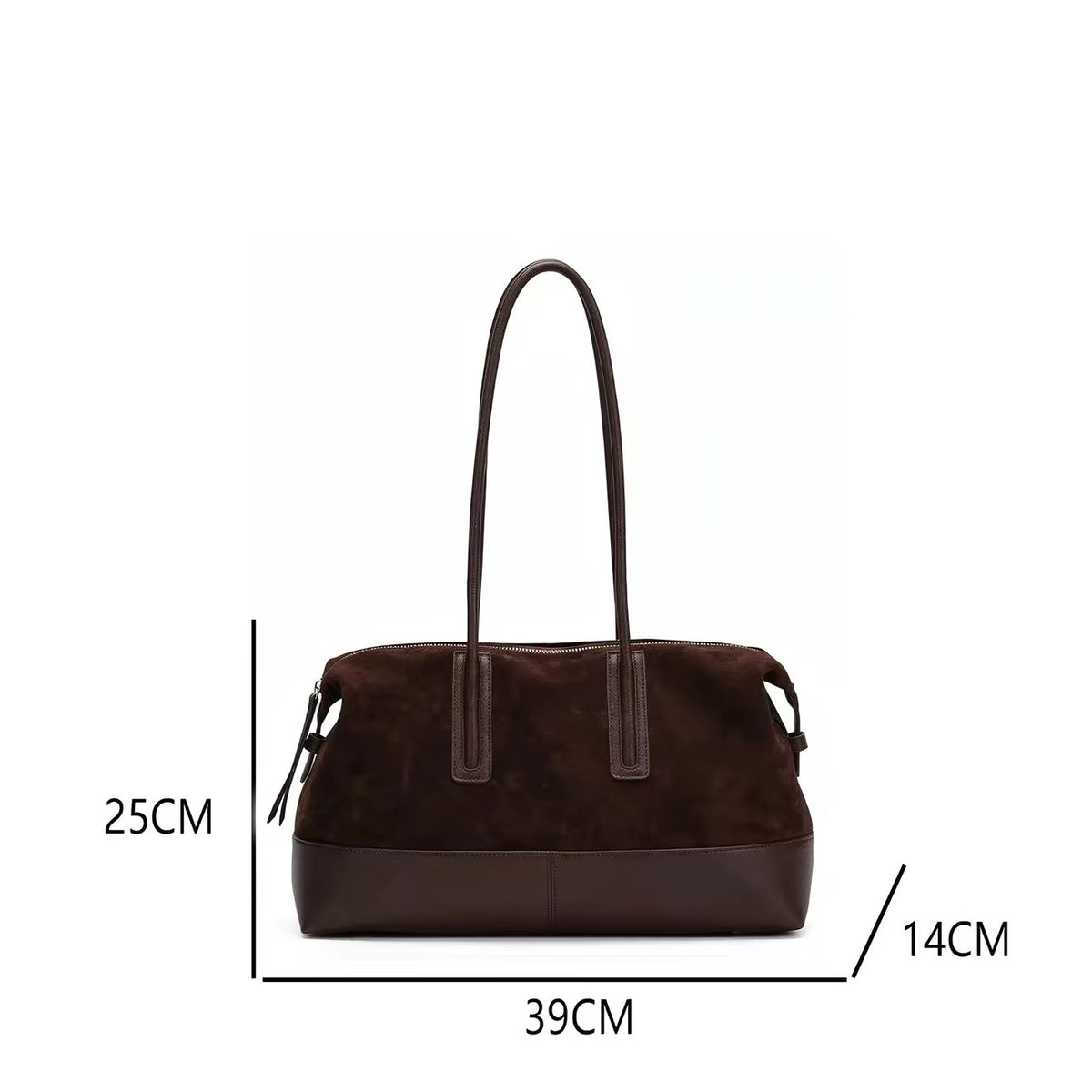 The Carryall Tote in Chocolate Brown