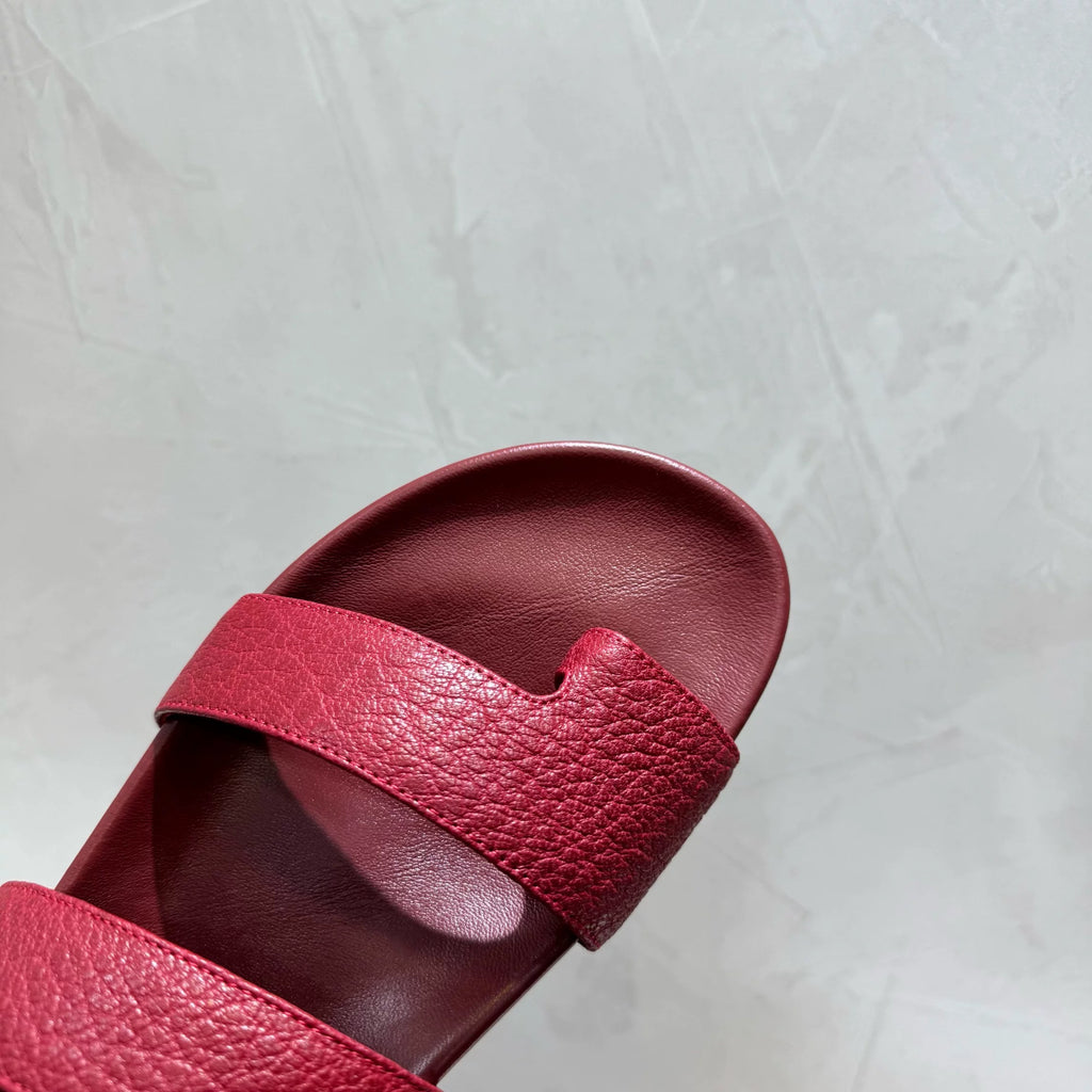 The Two-Band Leather Sandals (Immediate)