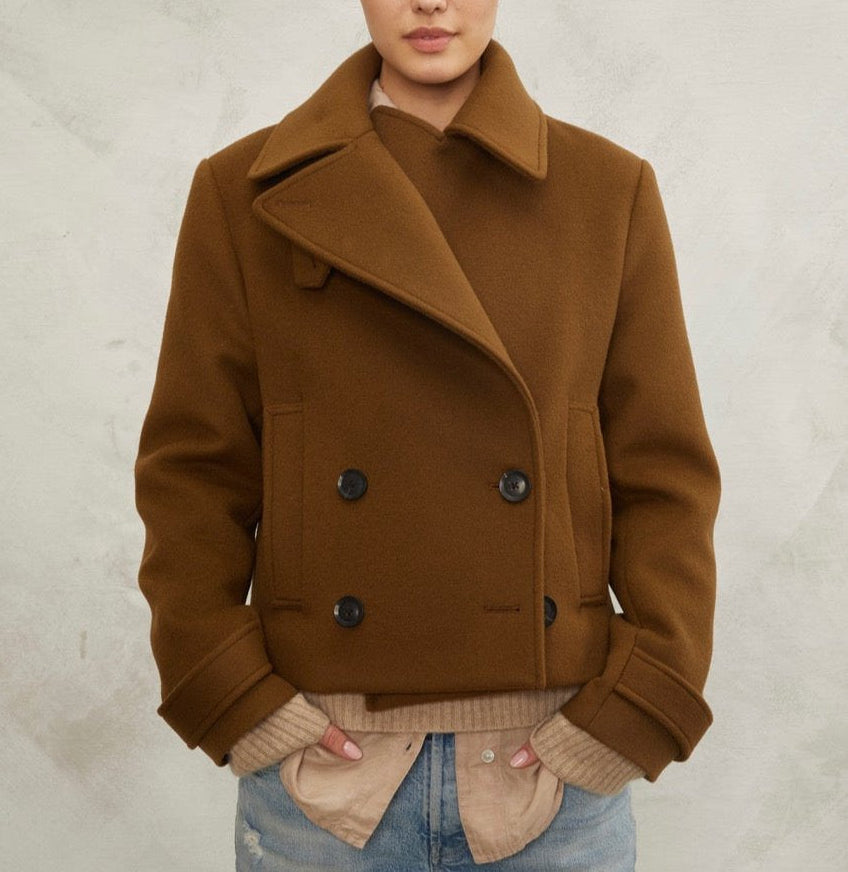 Cropped Cashmere\Wool Jackets