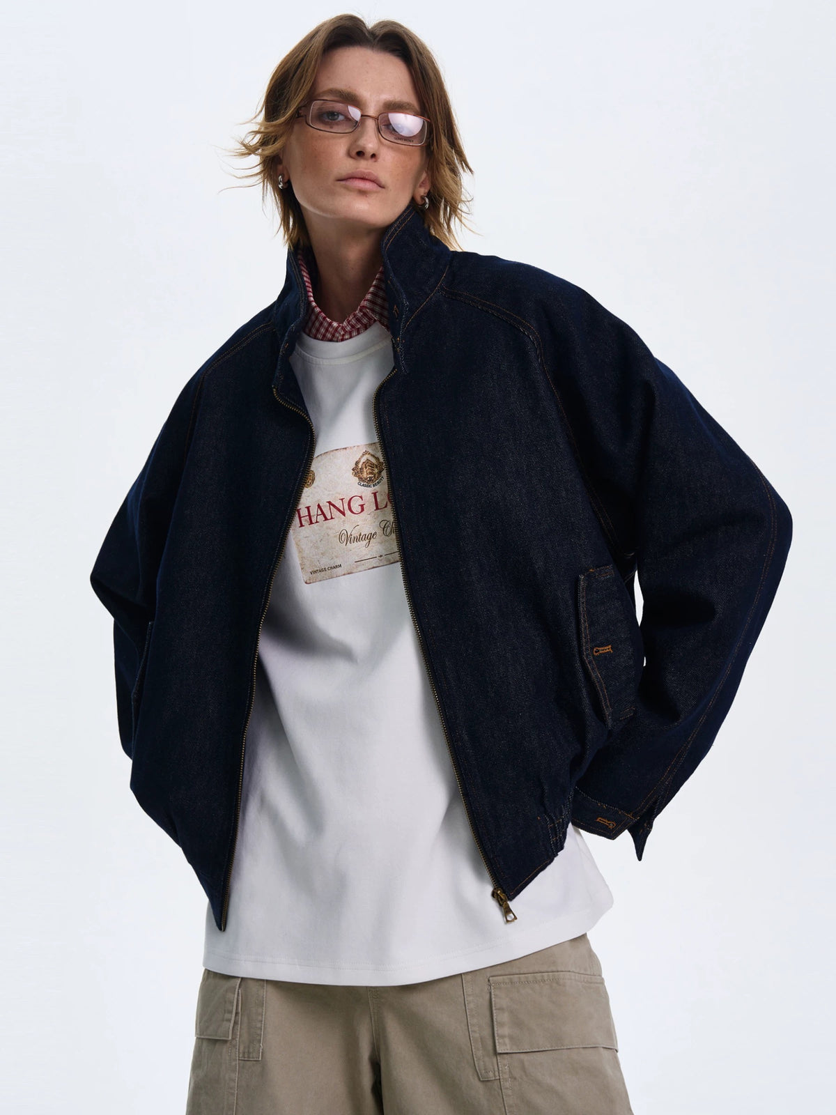 The Denim Bomber Jacket
