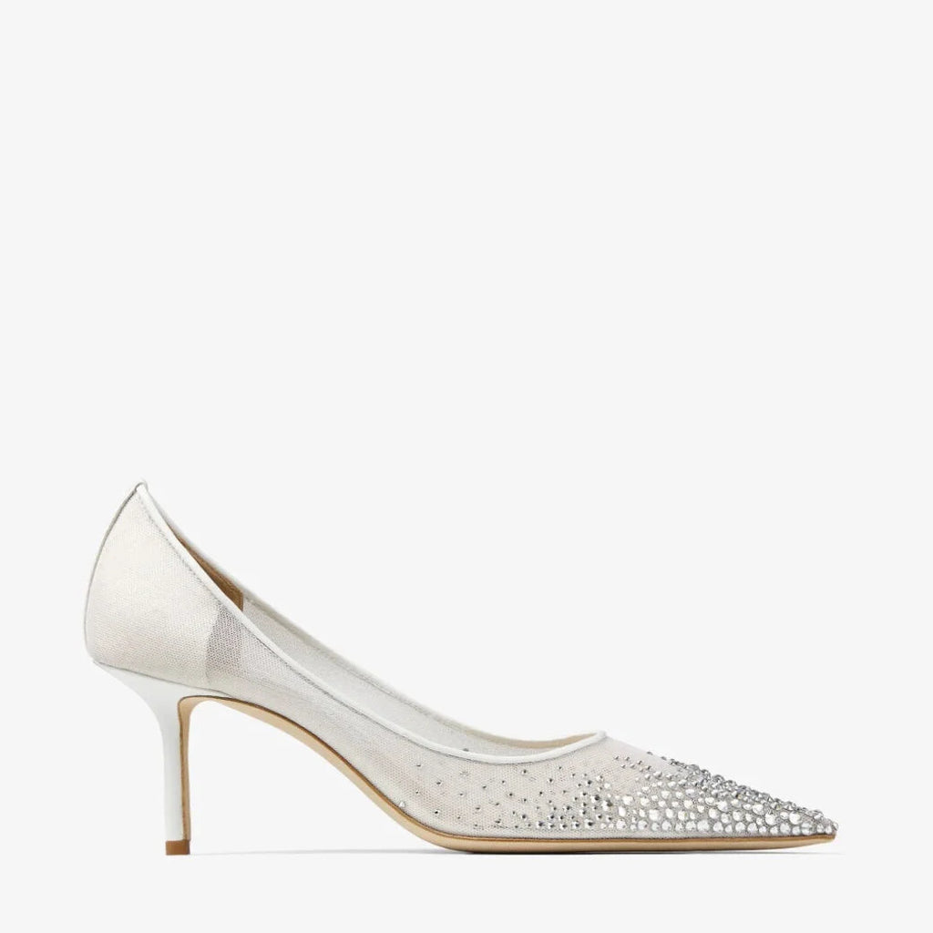 Studded Bridal Heels (Immediate)