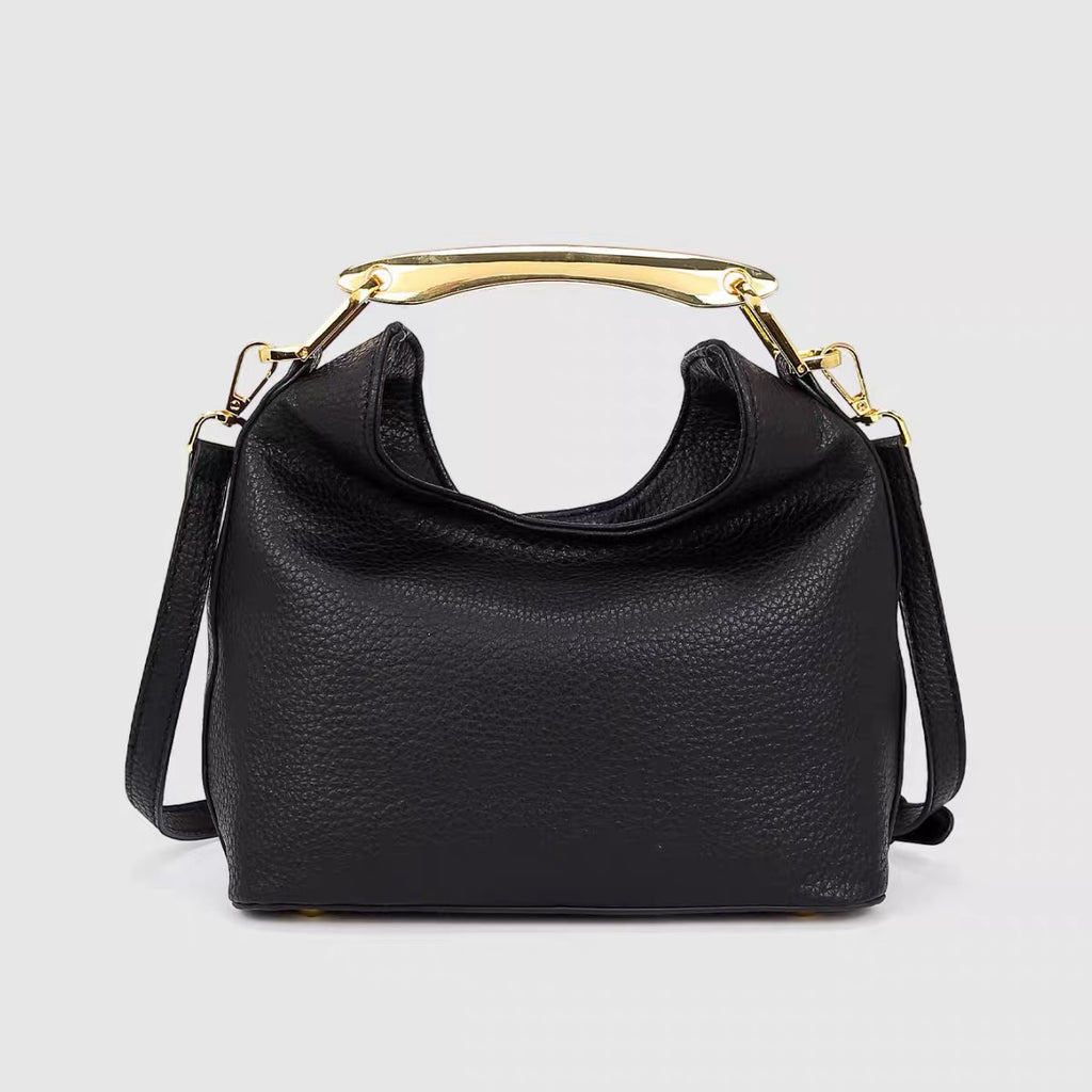 The Aurelia Luxe Leather Bag (square shape)
