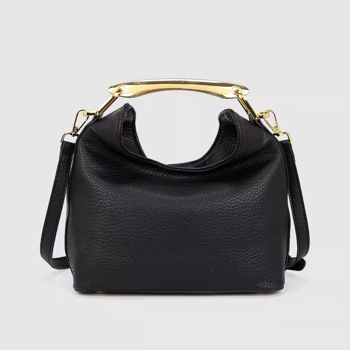 The Aurelia Luxe Leather Bag (square shape)