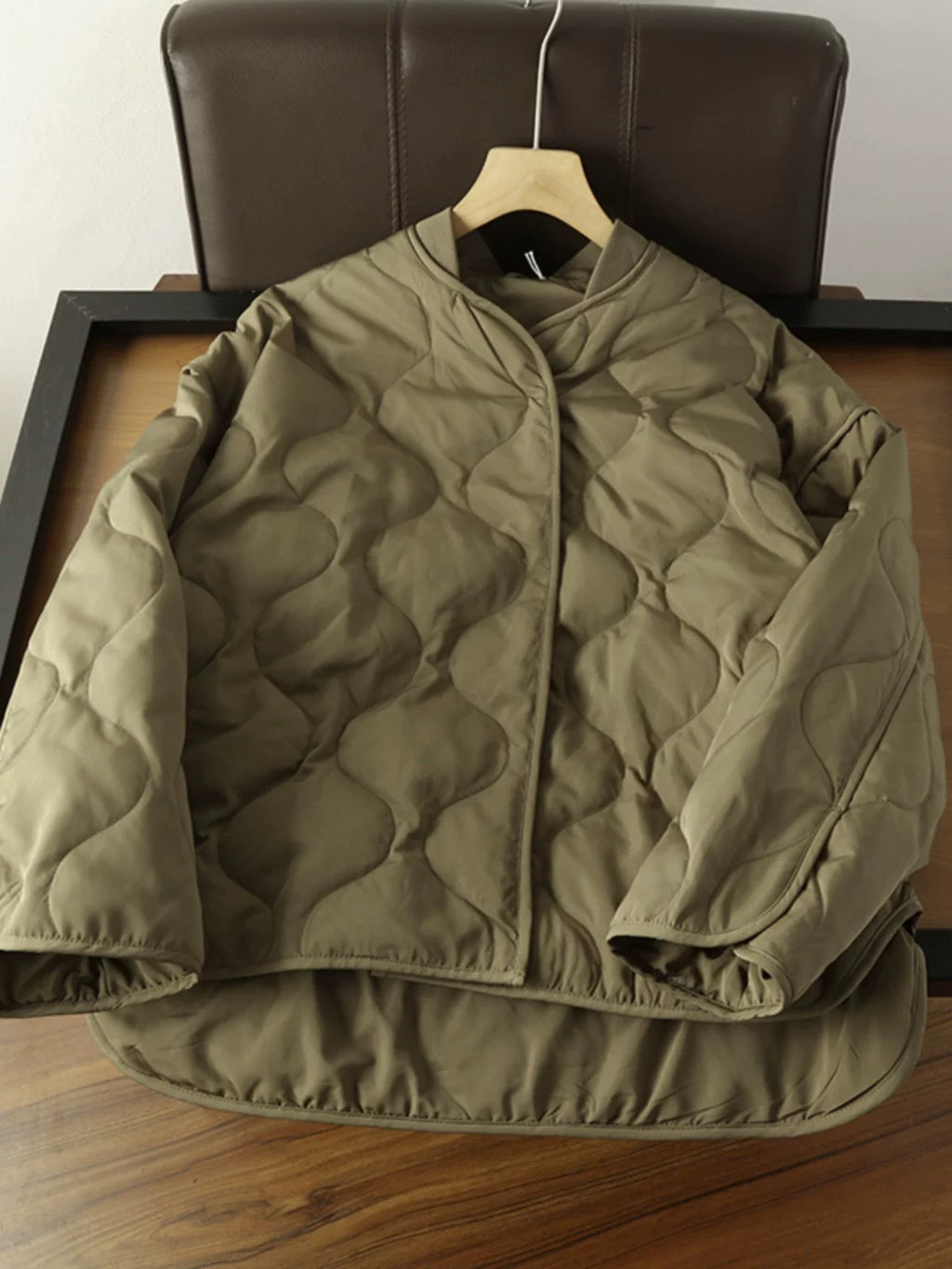 OVERSIZED QUILTED JACKET