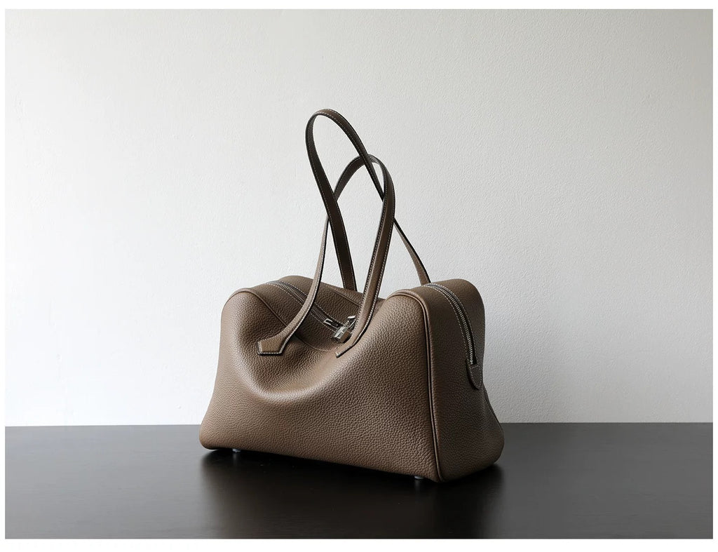 The Duffle Bag in Taupe