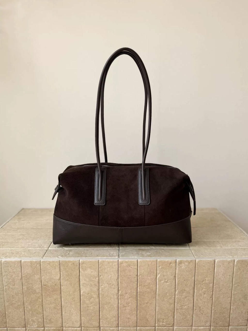 The Carryall Tote in Chocolate Brown