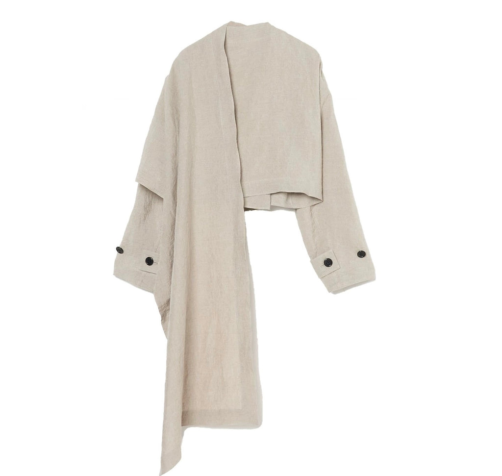 Linen Wrap Jacket