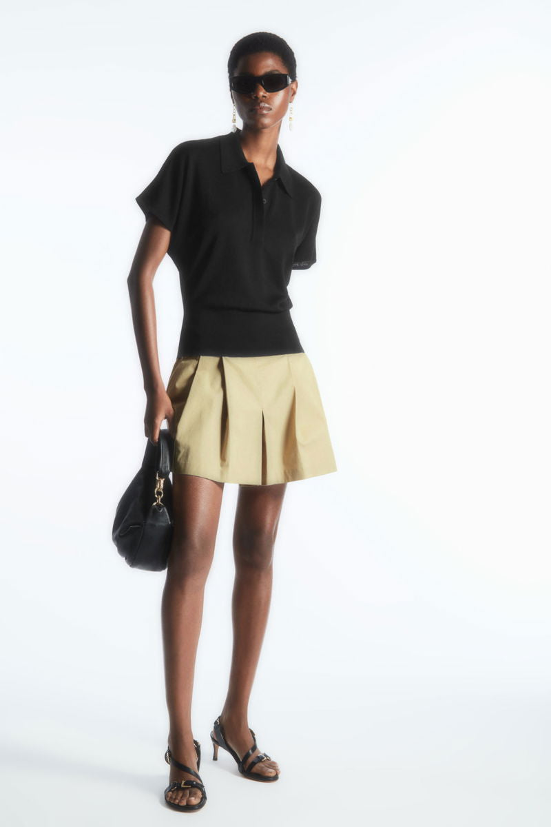 Knitted Polo Shirt
