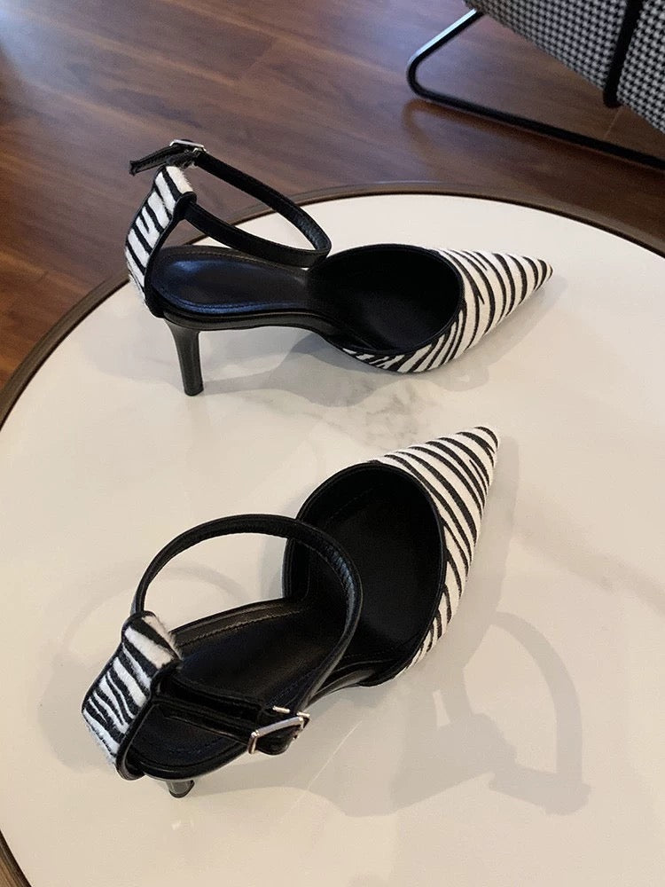 Zebra Heels