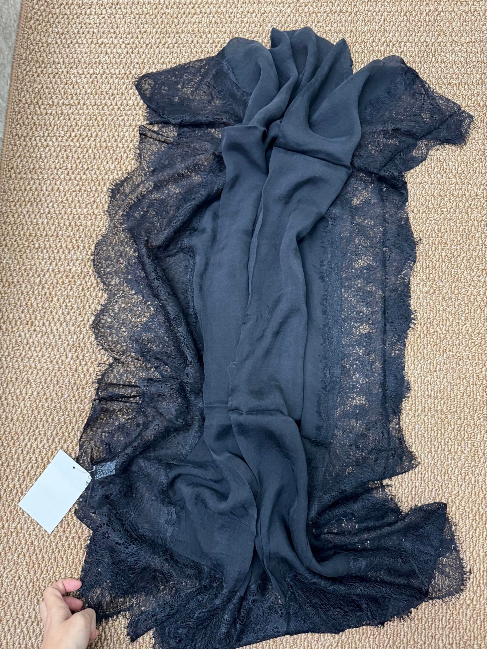 Rectangular Mulberry Silk Scarf (Immediate)