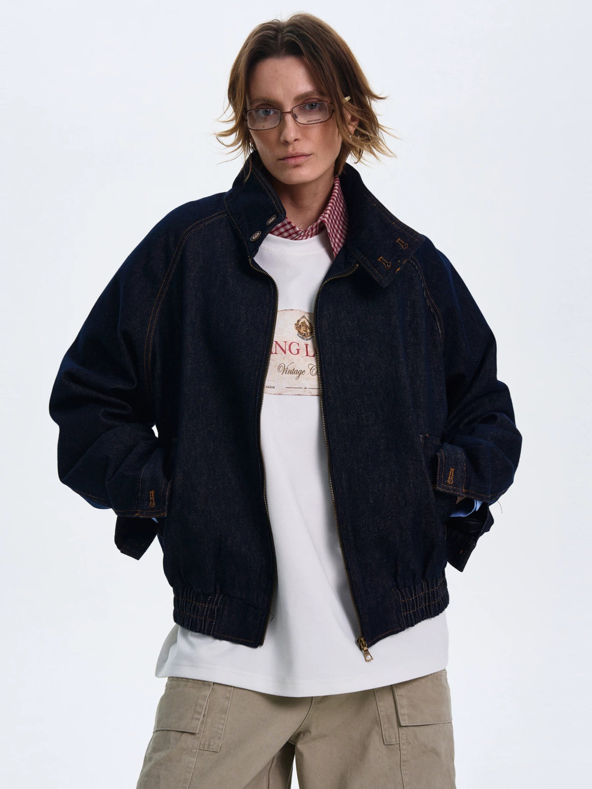 The Denim Bomber Jacket