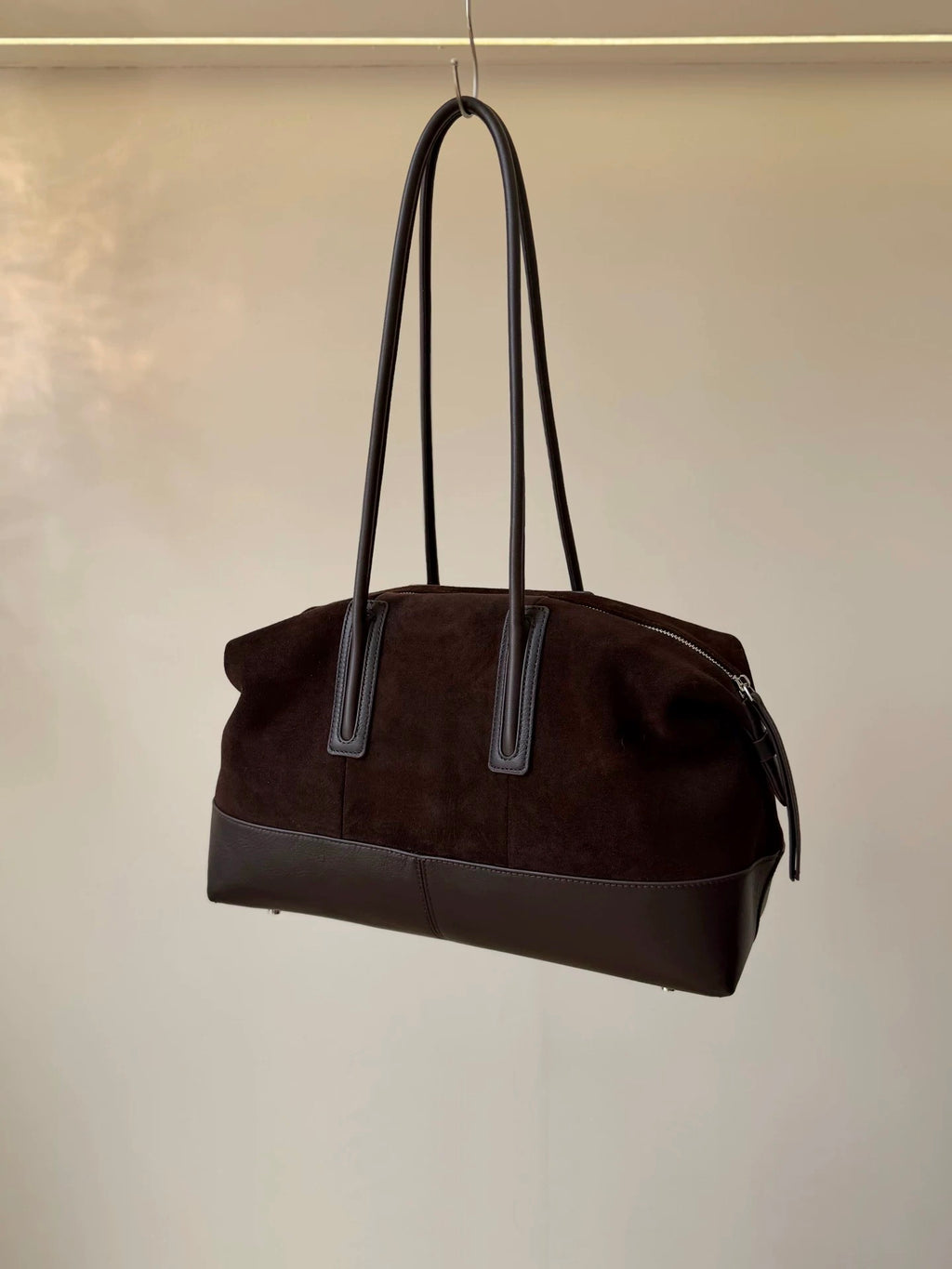 The Carryall Tote in Chocolate Brown