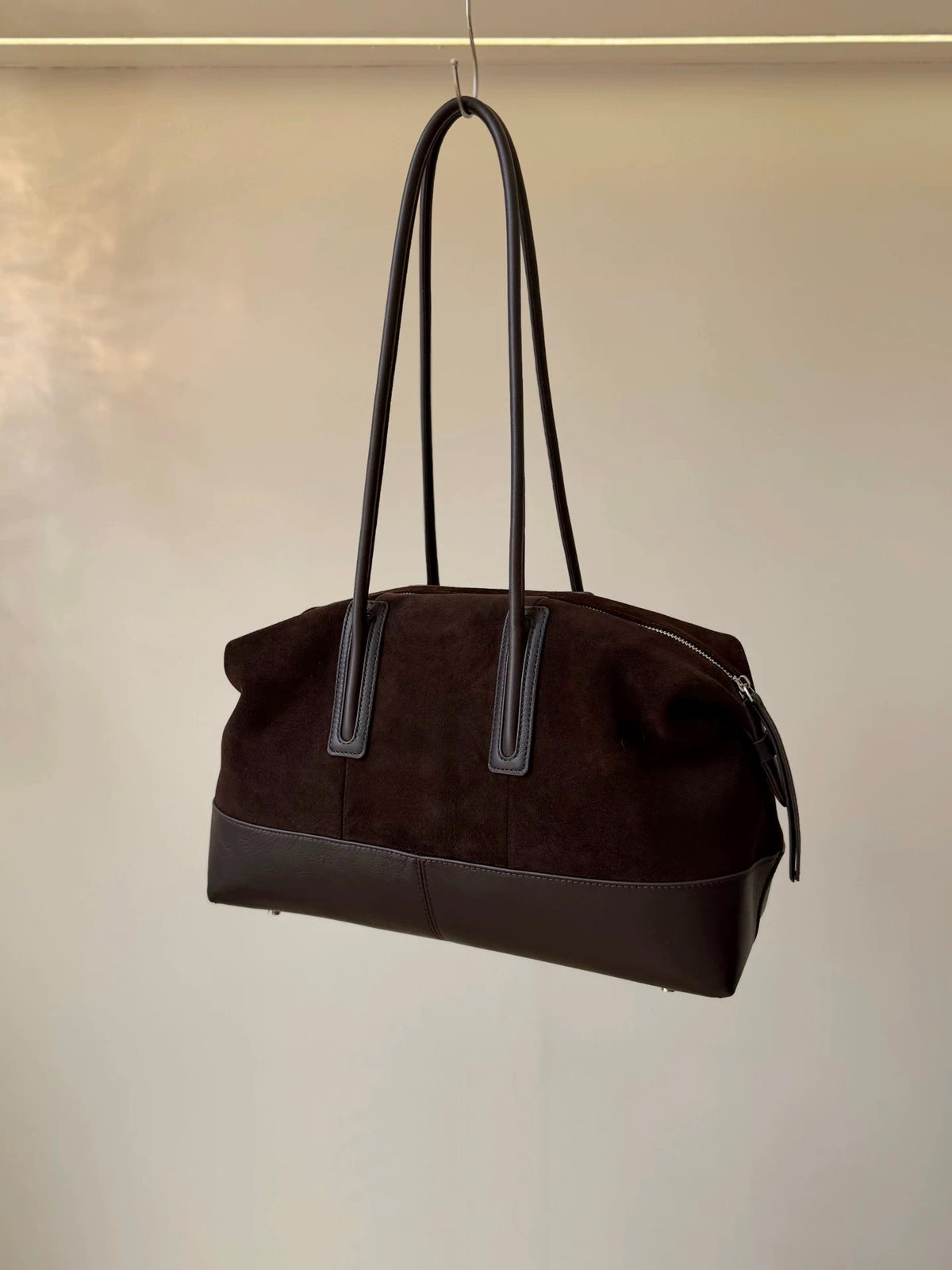 The Carryall Tote in Chocolate Brown