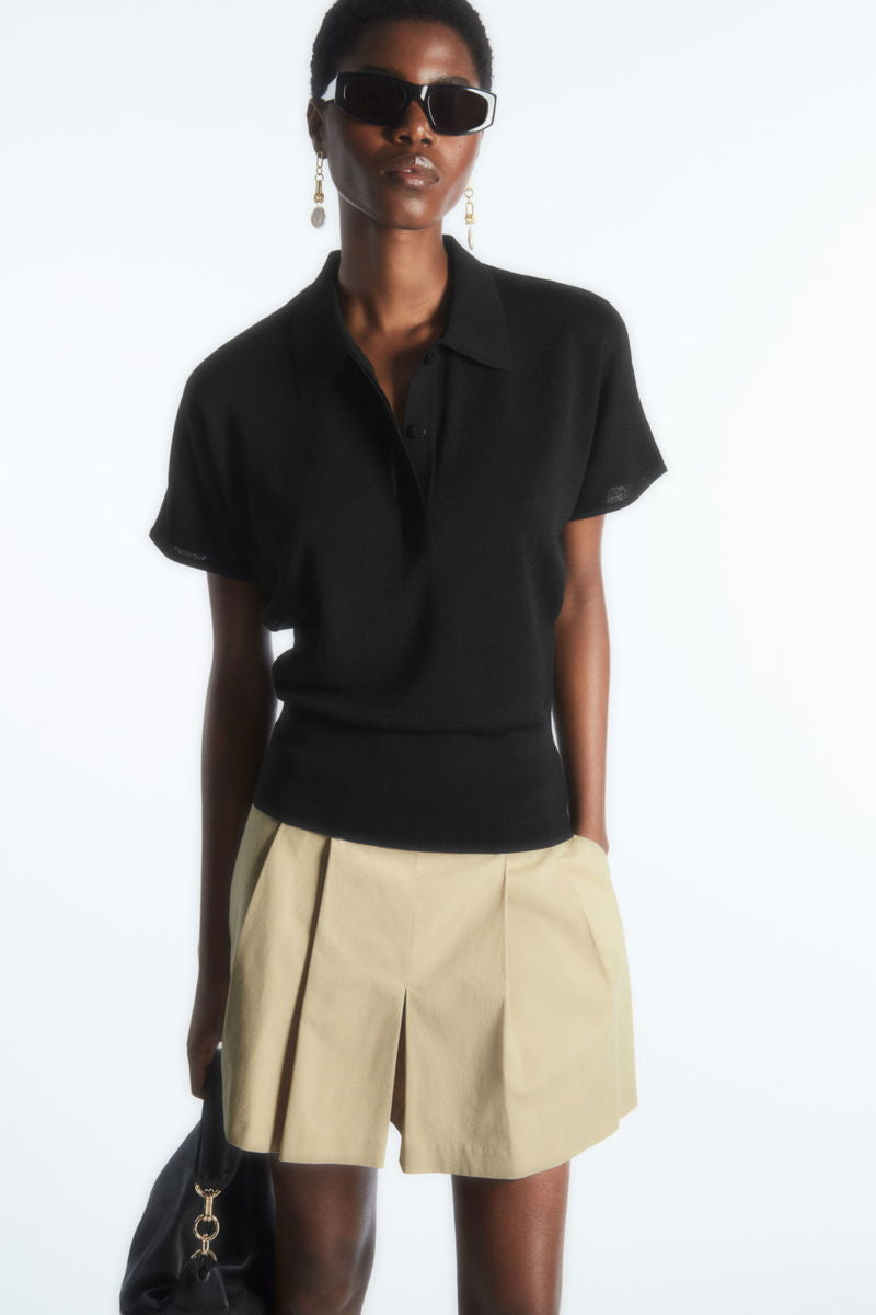 Knitted Polo Shirt