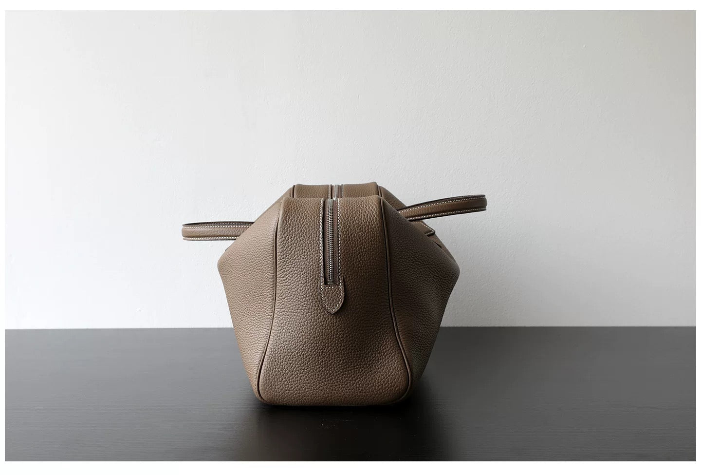 The Duffle Bag in Taupe