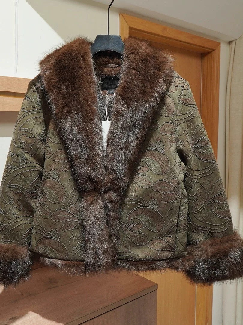 Faux Fur Jacket