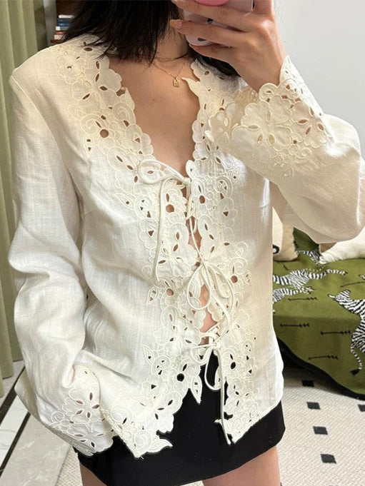 Embroidered Blouse (Immediate)