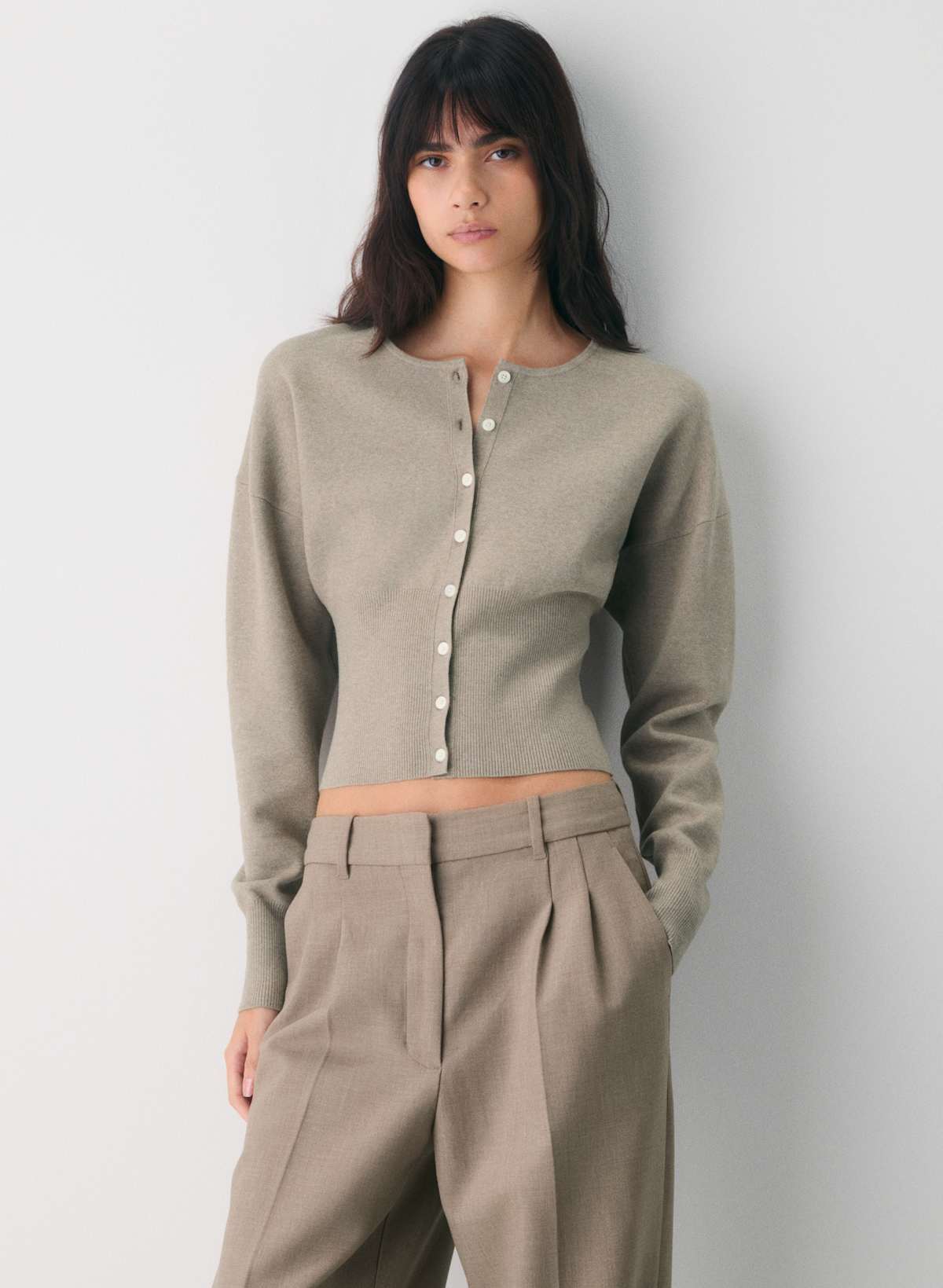 Aritzia Cardigan (beige)