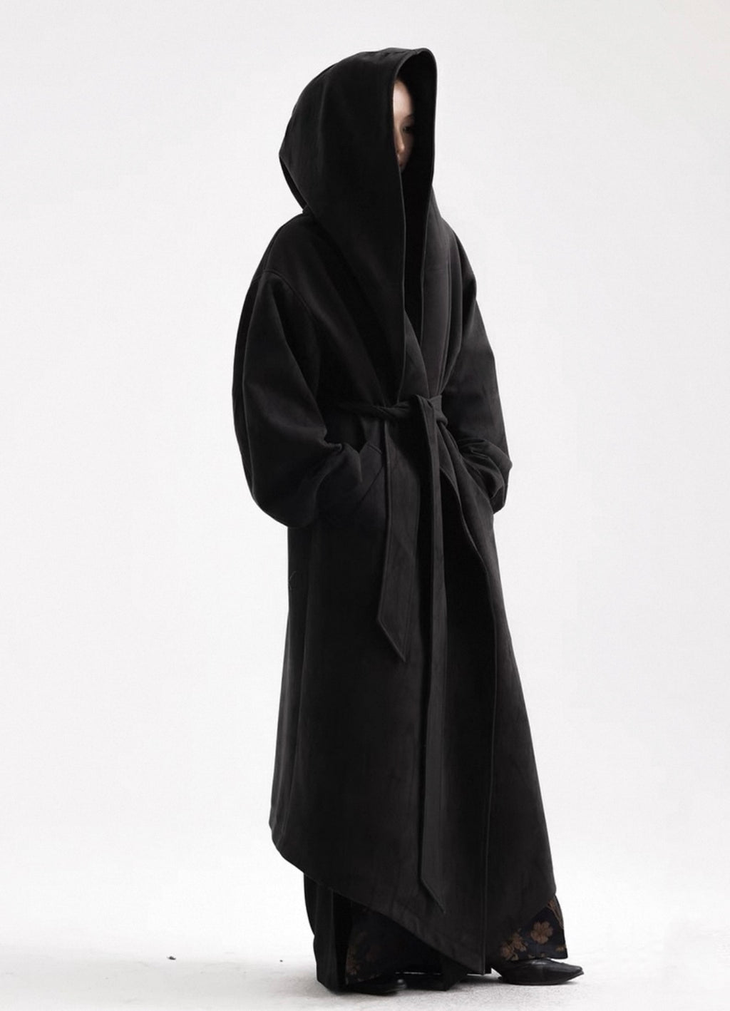 Long Hooded Coat