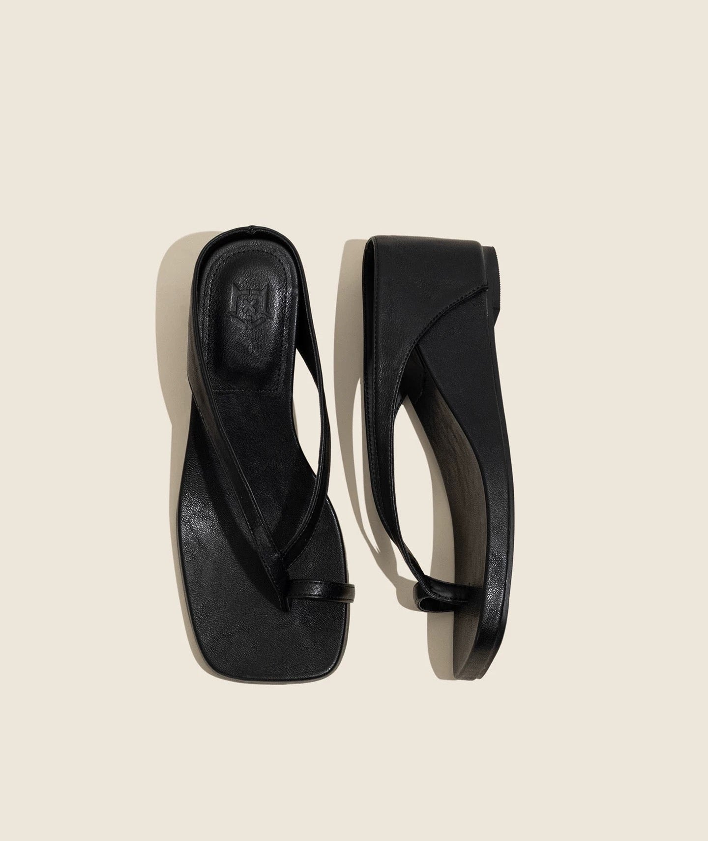 Slip-On Wedge Sandals