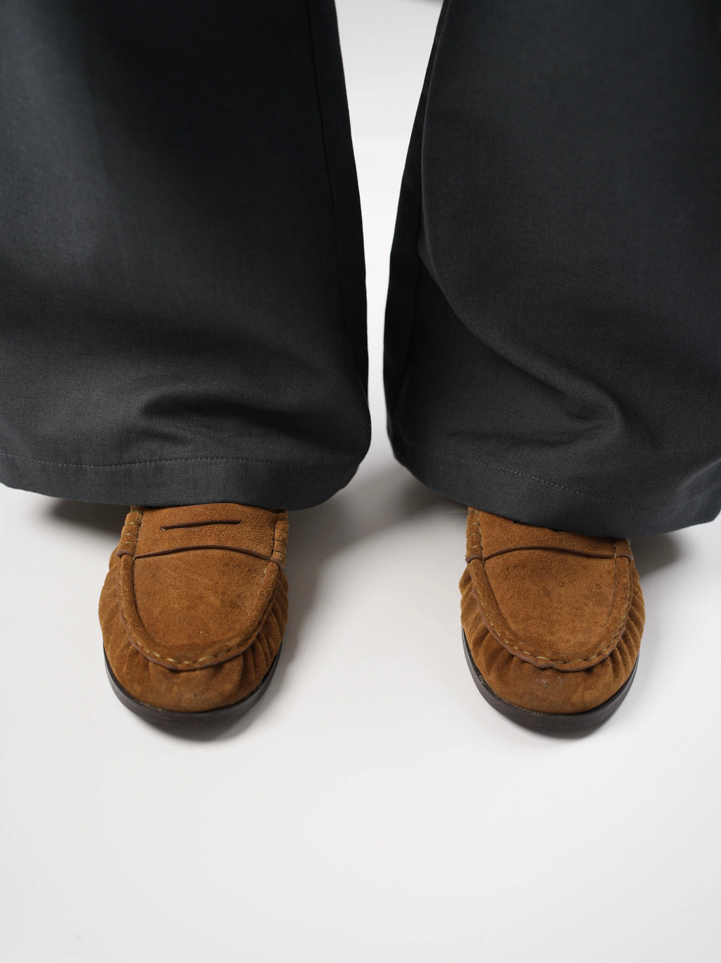 Penny Loafers in Camel Brown