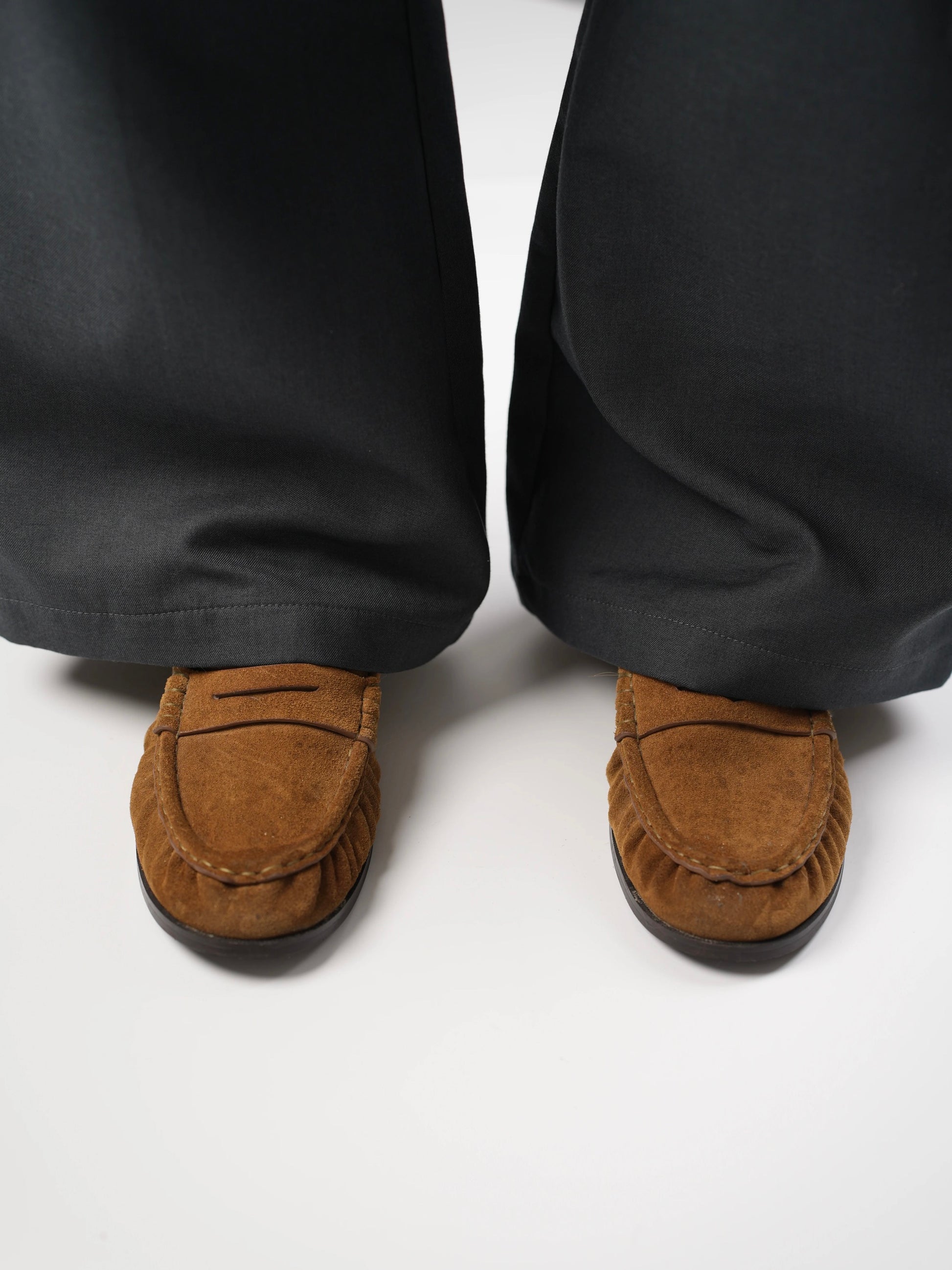 Penny Loafers in Camel Brown
