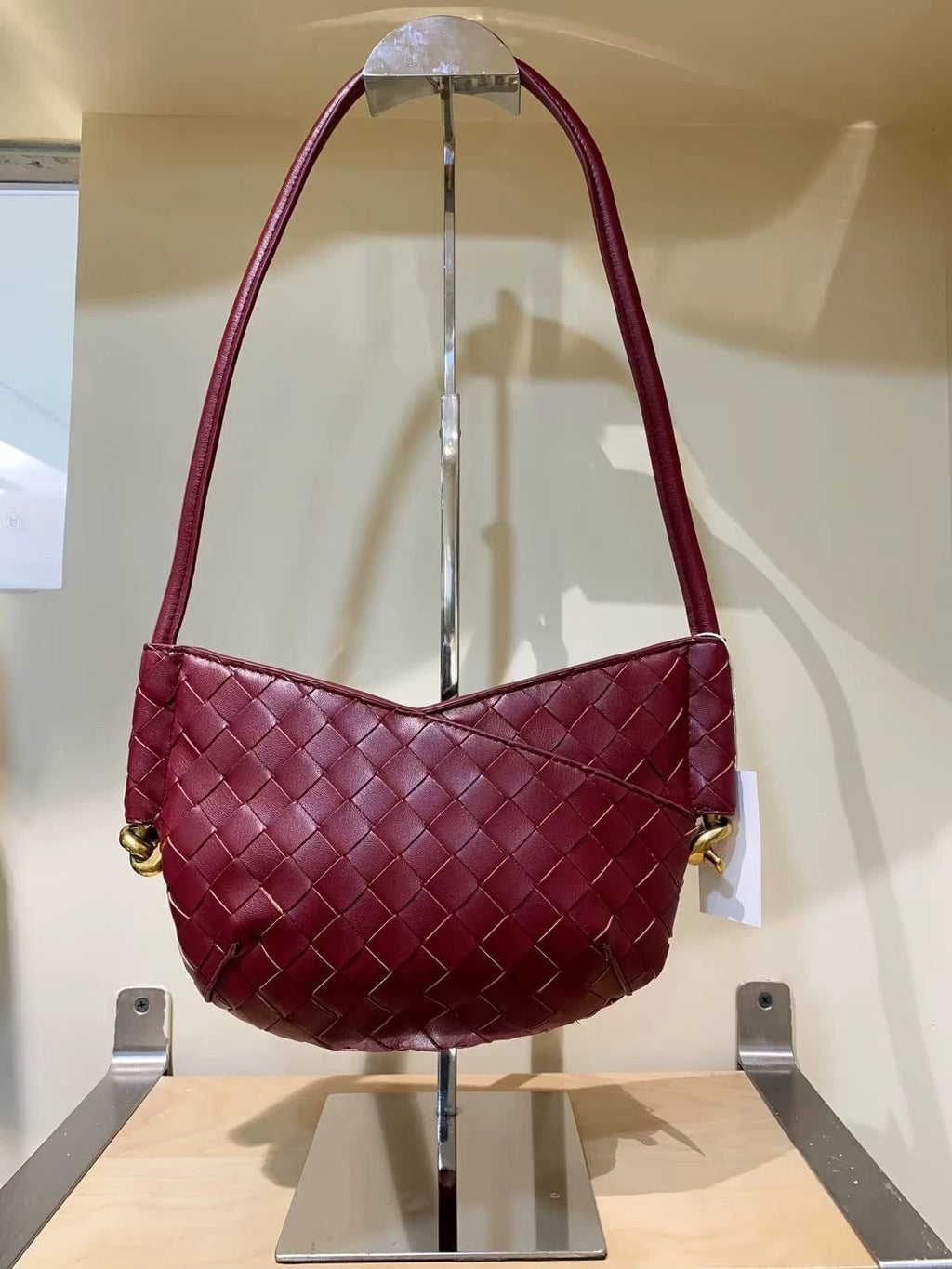 The Woven Crescent Shoulder Bag