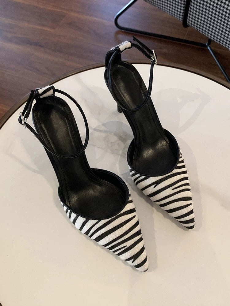 Zebra Heels