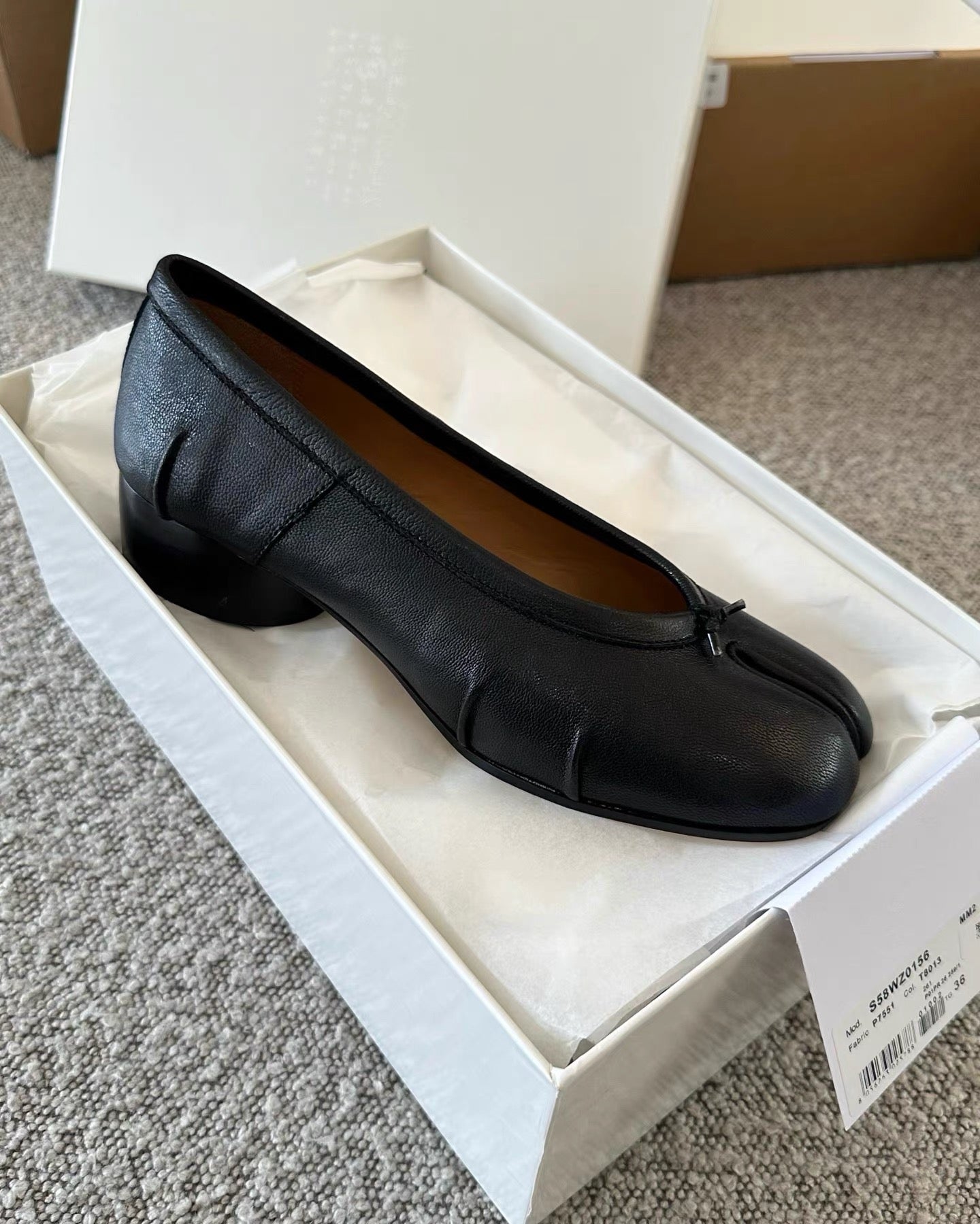 Tabi Block Heels the new version (Immediate)