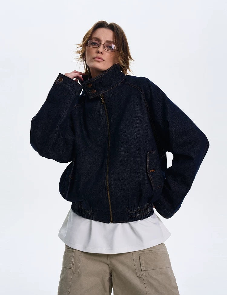 The Denim Bomber Jacket