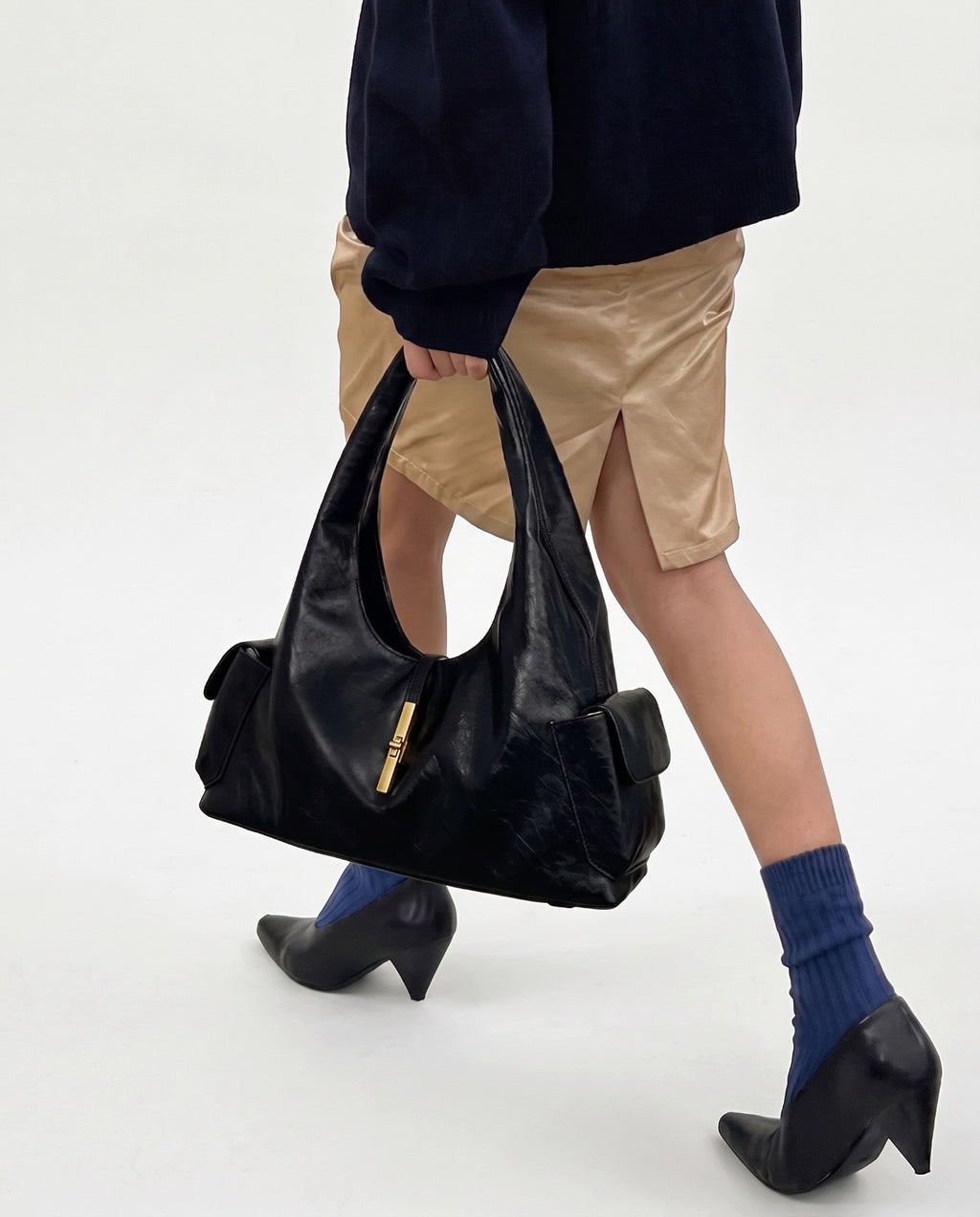 The Slouch Utility Bag in Black