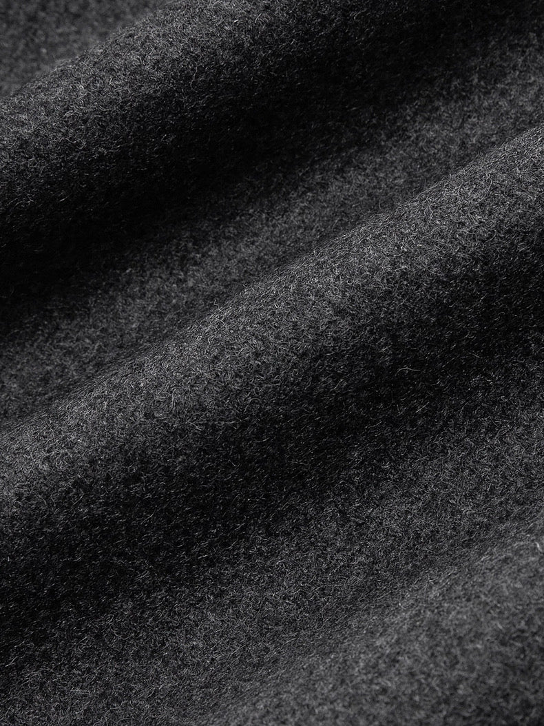 Soft-Drape Trousers in Charcoal