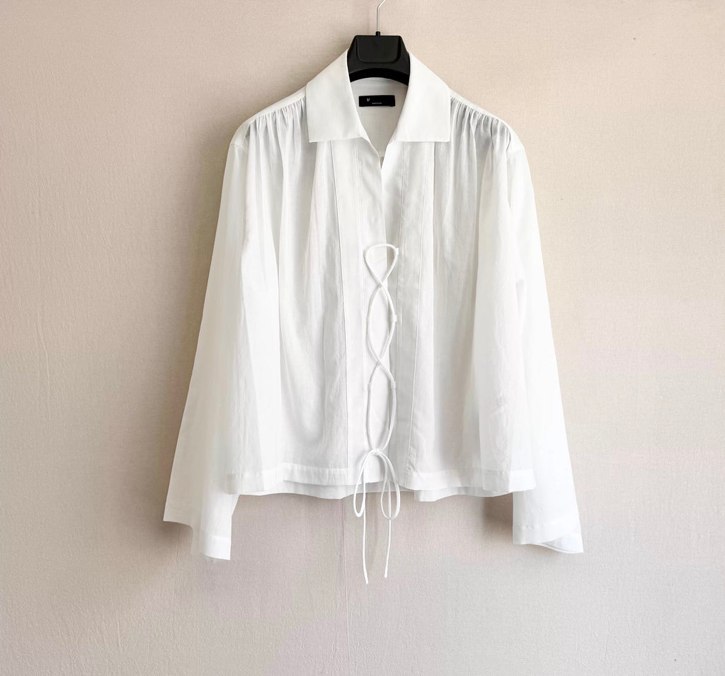 100% Cotton Shirt with Fastening Detail