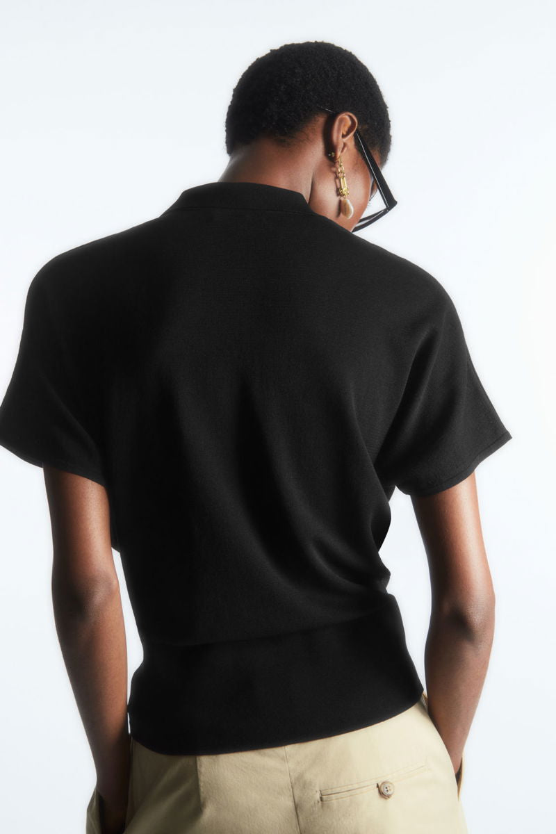 Knitted Polo Shirt