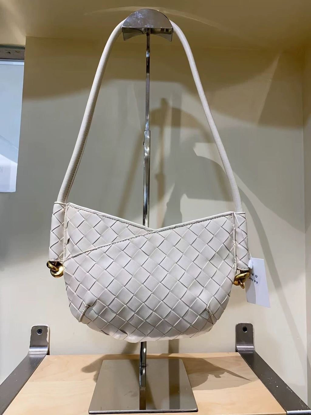 The Woven Crescent Shoulder Bag